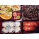 Beef Teriyaki Bento w/ 2 Salmon